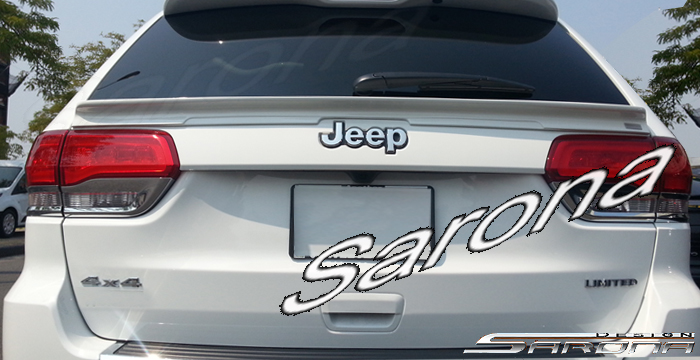 2014-2021 Jeep Grand Cherokee Trunk Wing 2014-2021 Jeep Grand Cherokee Trunk Wing