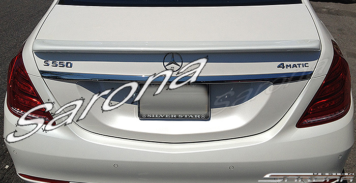 2014-2019 Mercedes-Benz S Class Trunk Wing 2014-2019 Mercedes-Benz S Class Trunk Wing