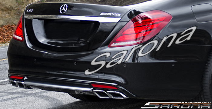 2014-2019 Mercedes-Benz S Class Rear Bumper 2014-2019 Mercedes-Benz S Class Rear Bumper