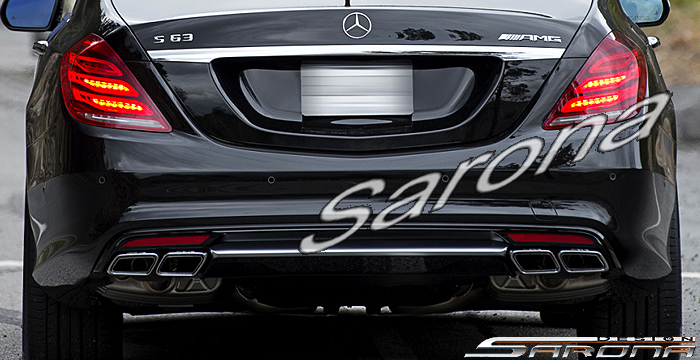 2014-2019 Mercedes-Benz S Class Rear Bumper 2014-2019 Mercedes-Benz S Class Rear Bumper