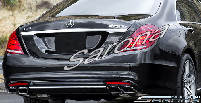 2014-2019 Mercedes-Benz S Class Rear Bumper 2014-2019 Mercedes-Benz S Class Rear Bumper