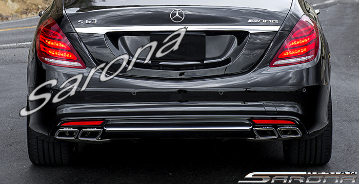 2014-2019 Mercedes-Benz S Class Rear Bumper 2014-2019 Mercedes-Benz S Class Rear Bumper