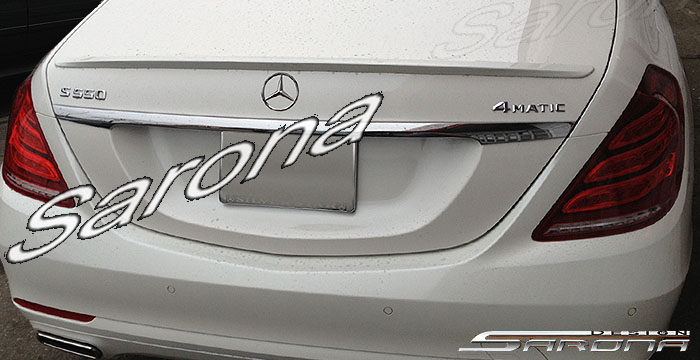 2014-2019 Mercedes-Benz S Class Trunk Wing 2014-2019 Mercedes-Benz S Class Trunk Wing