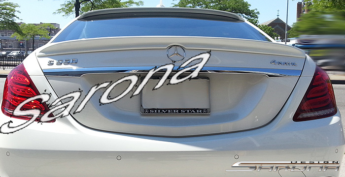2014-2019 Mercedes-Benz S Class Trunk Wing 2014-2019 Mercedes-Benz S Class Trunk Wing