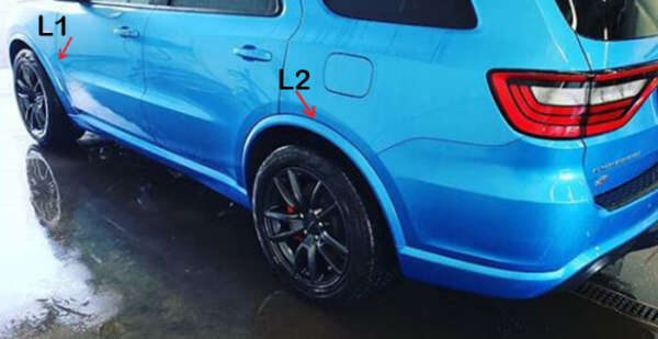 2011-2020 Dodge Durango Fender Flares