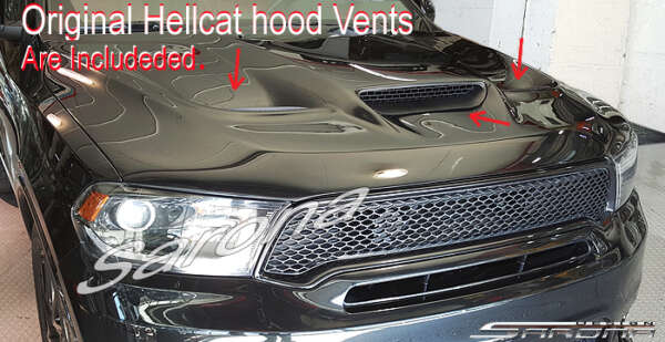 2011-2024 Dodge Durango Hood