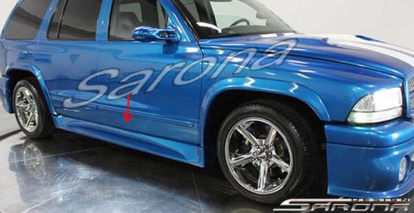 1997-2003 Dodge Durango Side Skirts