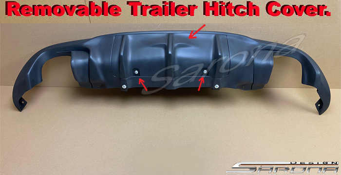 2017-2025 Dodge Durango Rear Add-On 2017-2025 Dodge Durango Rear Add-On