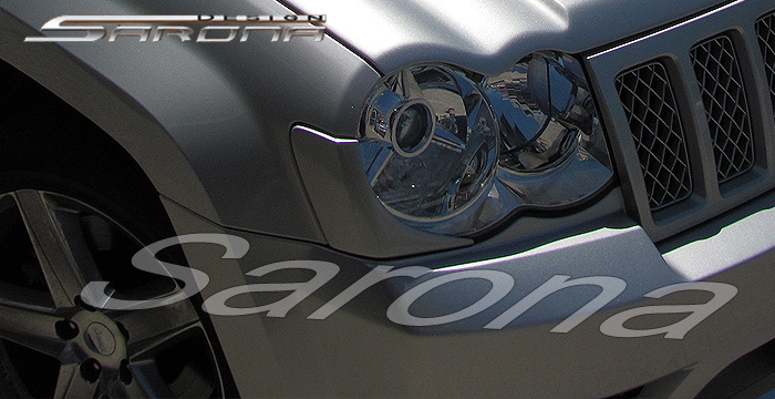 2005-2010 Jeep Grand Cherokee Eyelids 2005-2010 Jeep Grand Cherokee Eyelids