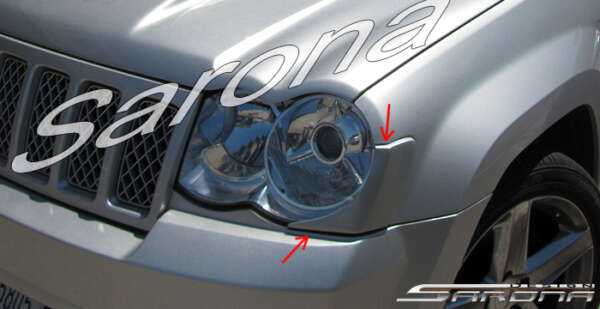 2005-2010 Jeep Grand Cherokee Eyelids