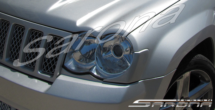 2005-2010 Jeep Grand Cherokee Eyelids 2005-2010 Jeep Grand Cherokee Eyelids