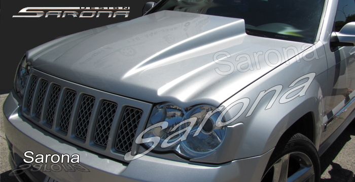 2005-2010 Jeep Grand Cherokee Hood 2005-2010 Jeep Grand Cherokee Hood