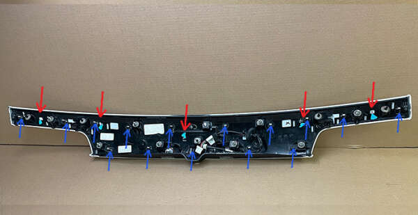 2014-2021 Jeep Grand Cherokee Tail Gate Panel