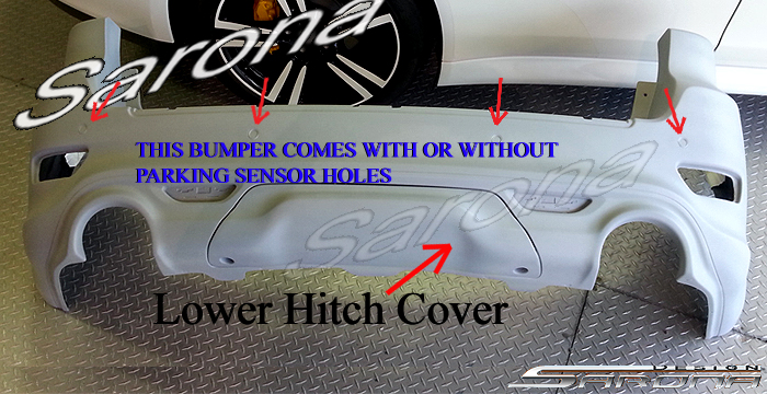 2011-2021 Jeep Grand Cherokee Rear Bumper 2011-2021 Jeep Grand Cherokee Rear Bumper