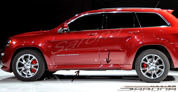 2011-2021 Jeep Grand Cherokee Side Skirts 2011-2021 Jeep Grand Cherokee Side Skirts