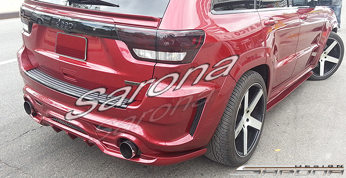 2011-2020 Jeep Grand Cherokee Rear Bumper 2011-2020 Jeep Grand Cherokee Rear Bumper