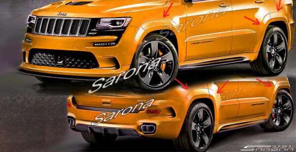2011-2021 Jeep Grand Cherokee Fender Flares