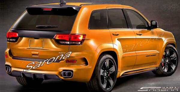 2011-2021 Jeep Grand Cherokee Rear Bumper