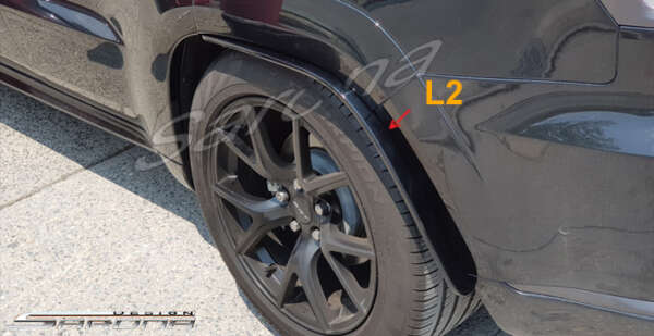 2011-2021 Jeep Grand Cherokee Fender Flares