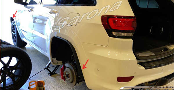 2011-2021 Jeep Grand Cherokee Fender Flares