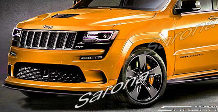 2011-2013 Jeep Grand Cherokee Front Bumper 2011-2013 Jeep Grand Cherokee Front Bumper