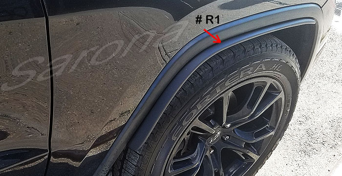 2011-2021 Jeep Grand Cherokee Fender Flares 2011-2021 Jeep Grand Cherokee Fender Flares