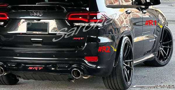 2011-2021 Jeep Grand Cherokee Fender Flares