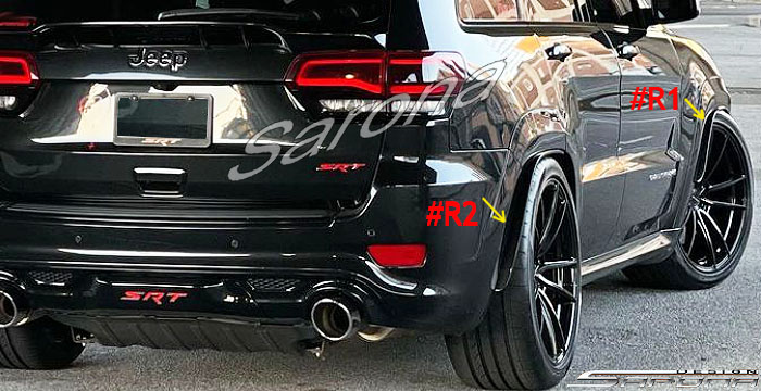 2011-2021 Jeep Grand Cherokee Fender Flares 2011-2021 Jeep Grand Cherokee Fender Flares