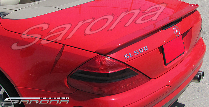 2003-2012 Mercedes-Benz SL Trunk Wing 2003-2012 Mercedes-Benz SL Trunk Wing