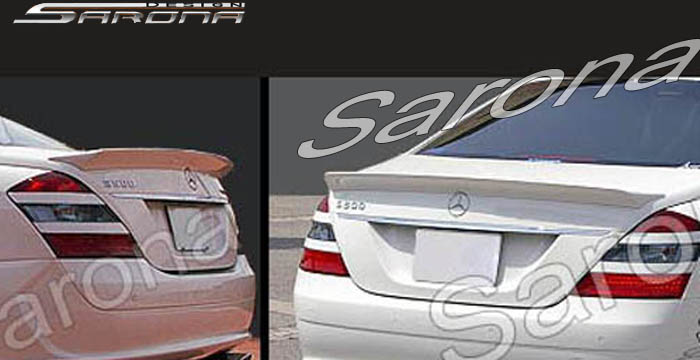 2007-2013 Mercedes-Benz S Class Trunk Wing