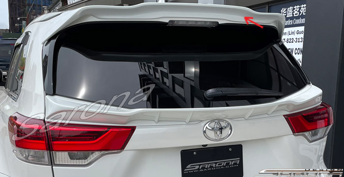 2014-2019 Toyota Highlander Roof Wing 2014-2019 Toyota Highlander Roof Wing