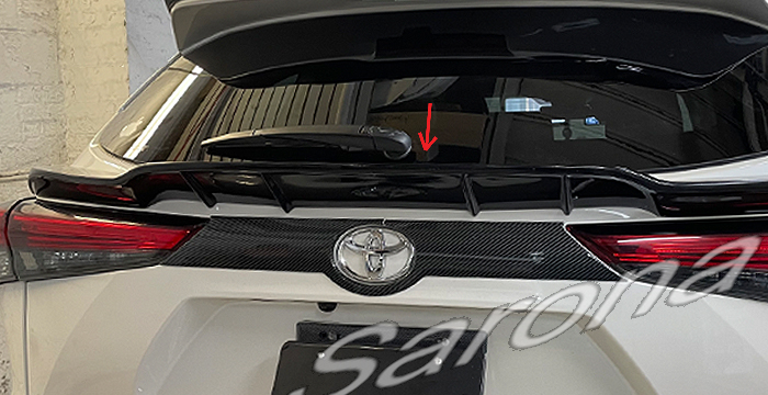 2020-2022 Toyota Highlander Trunk Wing 2020-2022 Toyota Highlander Trunk Wing