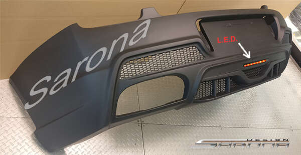 2004-2012 Bentley Flying Spur Rear Bumper