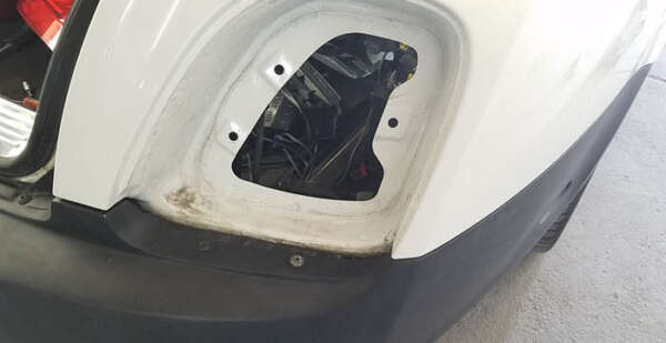 2004-2008 Bentley Flying Spur Rear Bumper