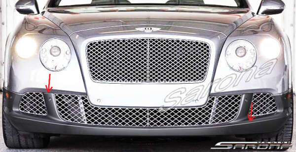 2012-2017 Bentley Continental GT Front Bumper