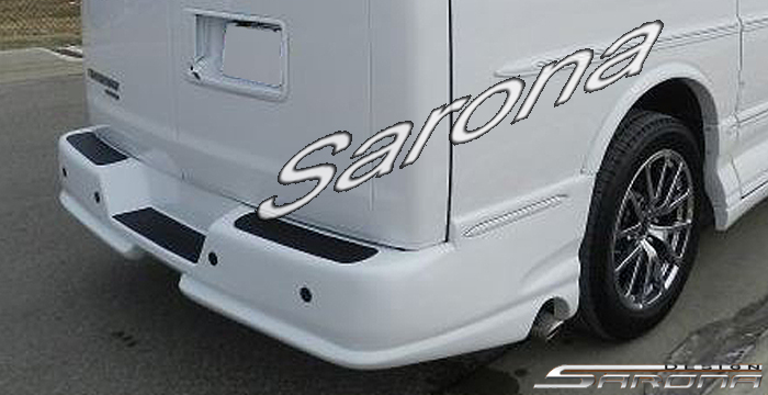 1996-2025 Chevrolet Express Van Rear Bumper 1996-2025 Chevrolet Express Van Rear Bumper