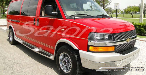 2003-2025 Chevrolet Express Van Running Boards