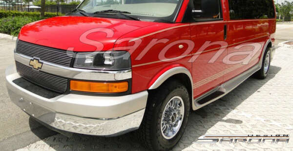 2003-2025 Chevrolet Express Van Running Boards
