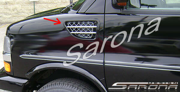 1996-2024 Chevrolet Express Van Side Vents