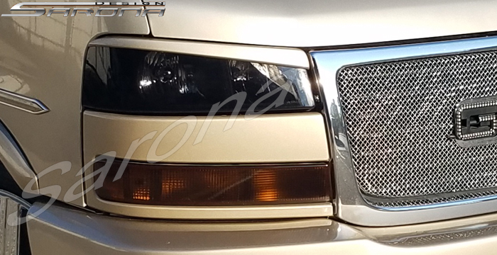 2003-2024 Chevrolet Express Van Eyelids 2003-2024 Chevrolet Express Van Eyelids