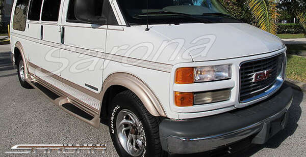 1996-2002 Chevrolet Express Van Running Boards
