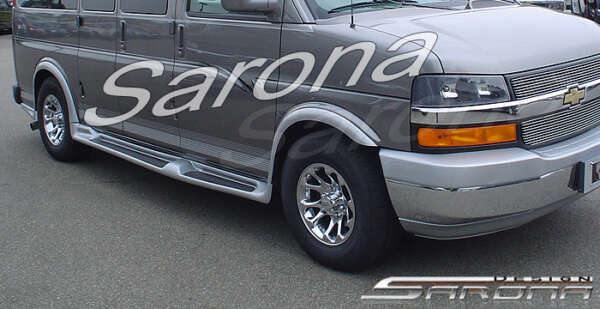 2003-2025 Chevrolet Express Van Running Boards