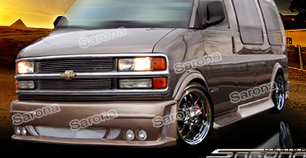 1996-2002 Chevrolet Express Van Front Bumper