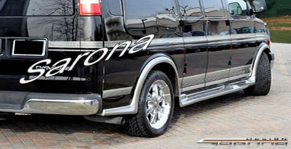 2003-2025 Chevrolet Express Van Running Boards