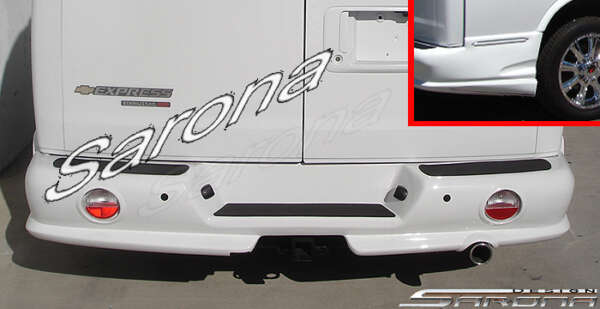 1996-2025 Chevrolet Express Van Rear Bumper