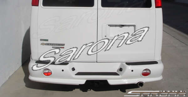 1996-2025 Chevrolet Express Van Rear Bumper