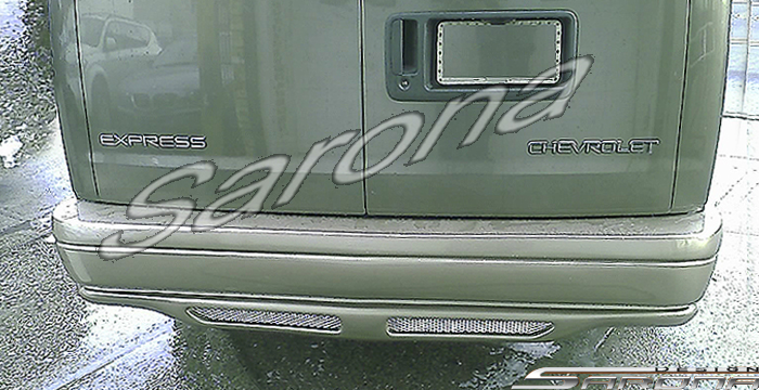 1996-2025 Chevrolet Express Van Rear Bumper 1996-2025 Chevrolet Express Van Rear Bumper