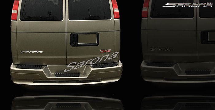 1996-2025 Chevrolet Express Van Rear Bumper