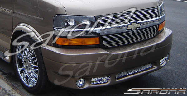 2003-2025 Chevrolet Express Van Front Bumper