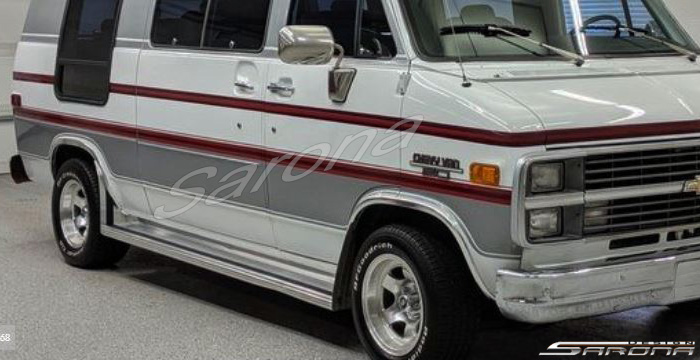 1971-1995 Chevrolet G-Series Van (G10/G20/G30) Running Boards 1971-1995 Chevrolet G-Series Van (G10/G20/G30) Running Boards